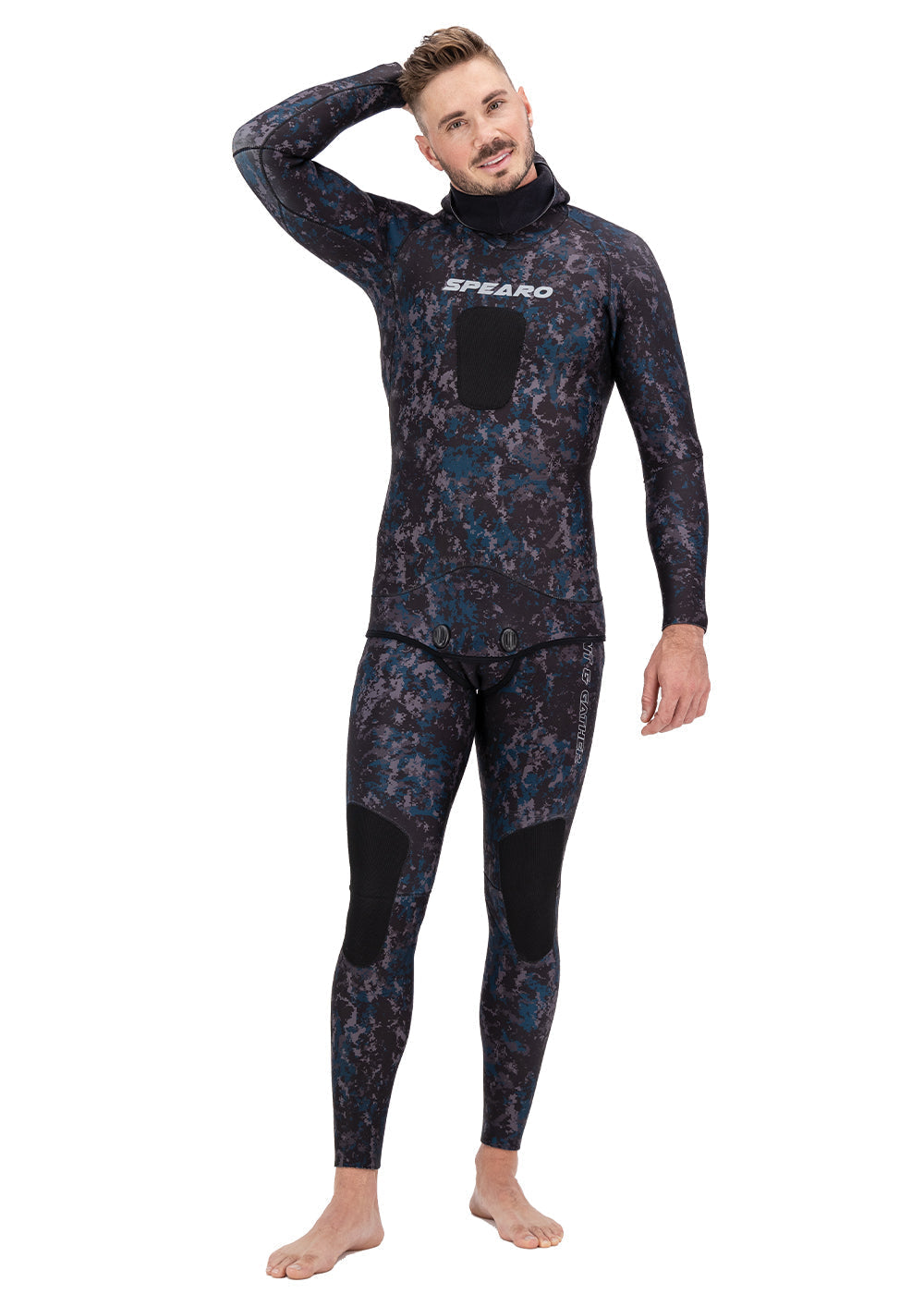 Spearo 7 Seas Mens 3.5mm 2 Piece Spearfishing Wetsuit