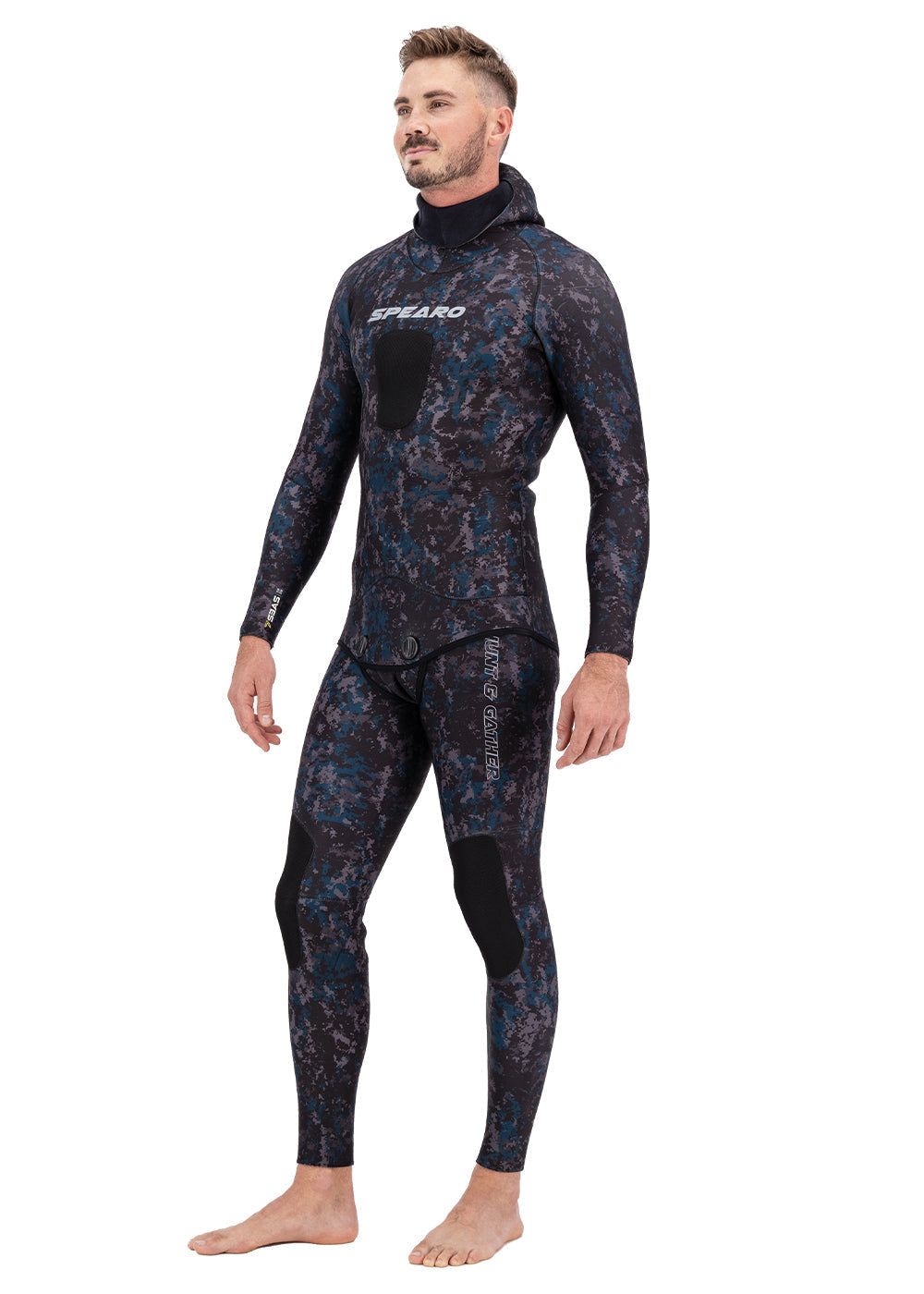 Spearo Mens 7 Seas 3.5mm Lined 2 Piece Wetsuit