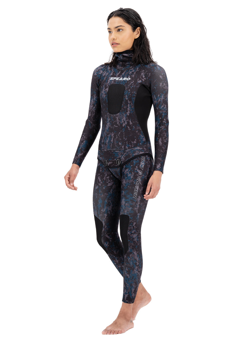 Spearo 7 Seas Womens 5mm 2 Piece Spearfishing Wetsuit